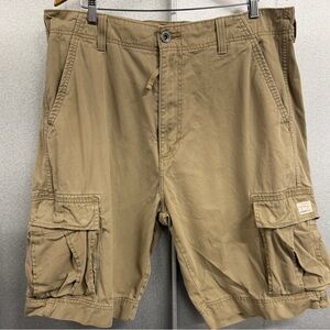 Levi’s Cargo Shorts Tan Relaxed Fit Utility Men’s W40